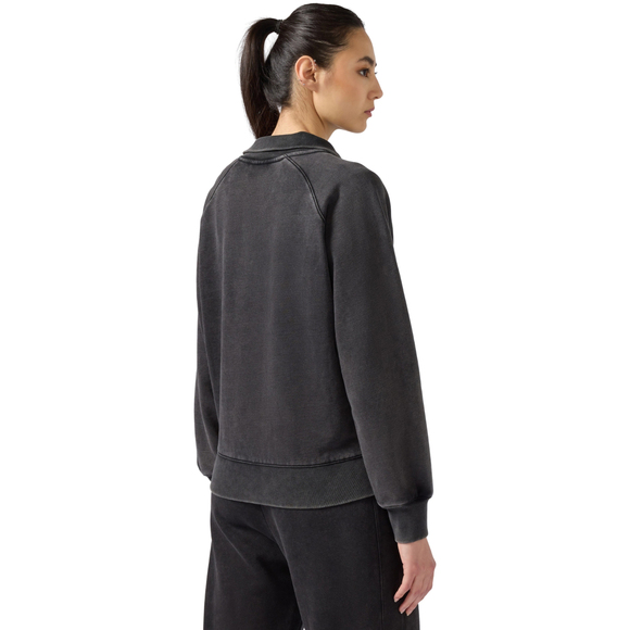 Bluza damska Champion Polo Neck Sweatshirt szara 118366 KK001