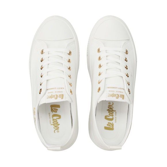 Buty damskie Lee Cooper białe LCW-26-44-4482LA