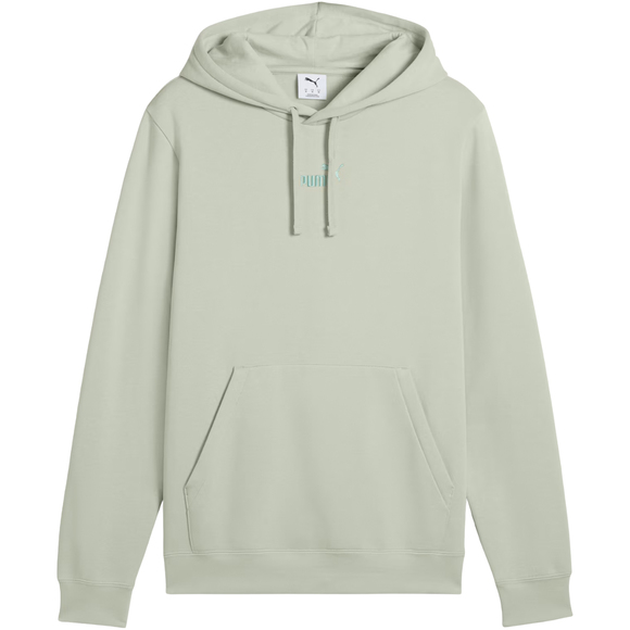 Bluza męska Puma ESS Small No.1 Logo Hoodie jasnozielona 692914 28