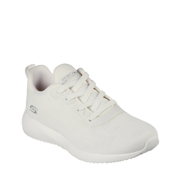 Buty damskie Skechers Bobs Squad- Tought Talk białe 32504 WHT