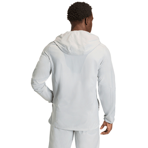 Kurtka męska adidas Tiro 26 Travel Windbreaker jasnoszara KD3336