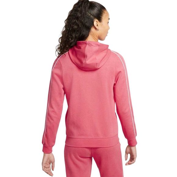 Bluza damska Nike Nsw Mlnm Essential Flecee FZ Hoody różowa CZ8338 622