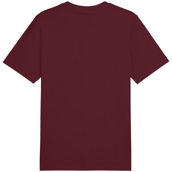 Koszulka męska Puma Ess Elevated Tee bordowa 684726 96