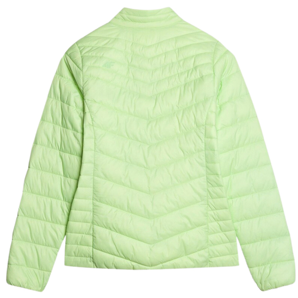 Kurtka damska puchowa 4F F094 zielona 4FSS23TDJAF094 41S