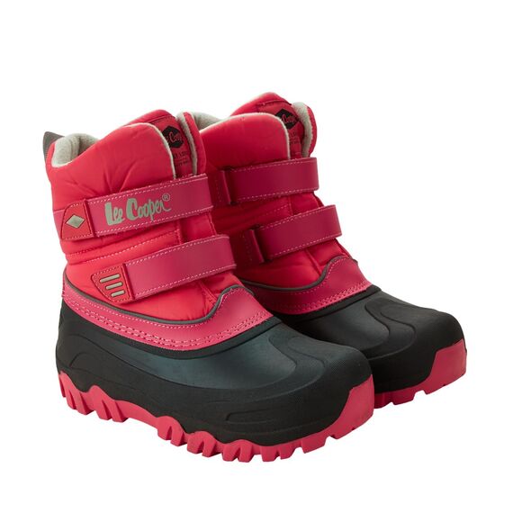 Buty dla dzieci Lee Cooper różowo-czarne LCJ-26-44-4574K