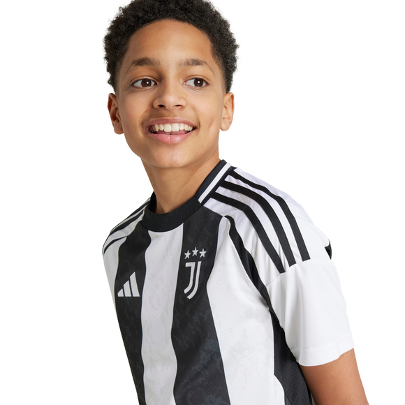 Koszulka dla dzieci adidas Juventus 24/25 Home biało-czarna IT3552