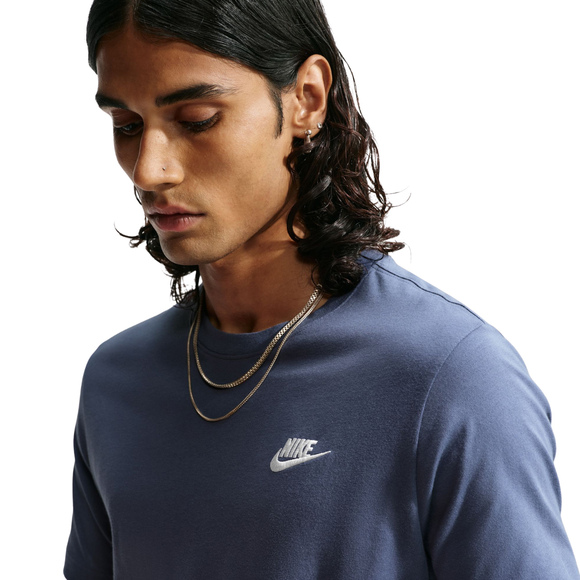 Koszulka męska Nike Club Tee niebieska AR4997 491