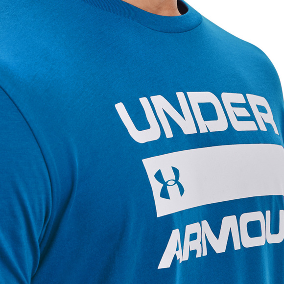 Koszulka męska Under Armour Team Issue Wordmark SS niebieska 1329582 432