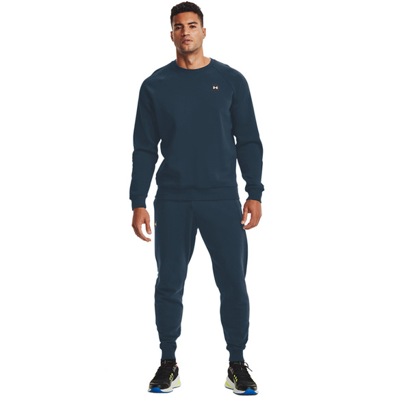 Spodnie męskie Under Armour Rival Fleece Jogger granatowe 1357128 408