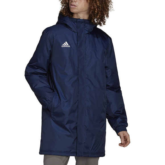 Kurtka męska adidas Entrada 22 Stadium Jacket granatowa HG6301