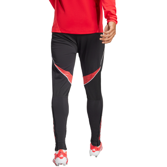 Spodnie męskie adidas Tiro 25 Competition Training czarno-czerwone JI6496