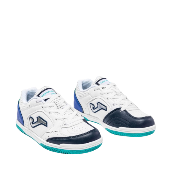 Buty piłkarskie dla dzieci Joma Top Flex 2632 IN białe TPJW2632IN