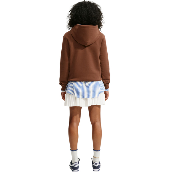 Bluza damska Nike Studio Fleece Medium Weight jasny brąz IM8100 259
