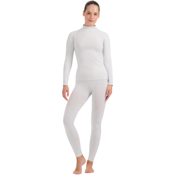 Spodnie termoaktywne damskie 4F F217 chłodny jasny szary 4FWAW25USEAF217 27S