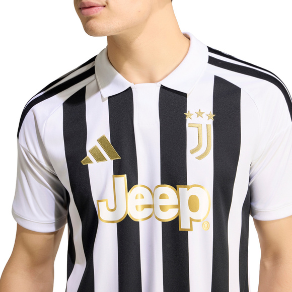 Koszulka męska adidas Juventus 26/27 biało-czarna KC2285