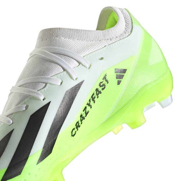 Buty piłkarskie adidas X Crazyfast.3 FG biało-zielone HQ4534