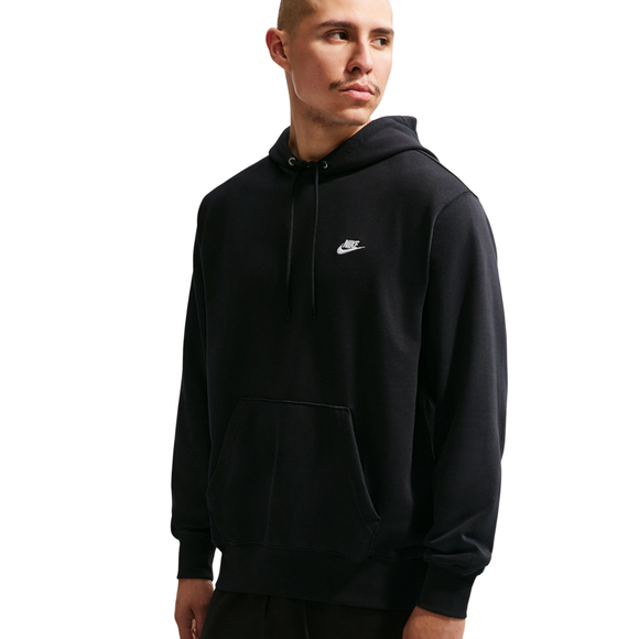 Bluza męska Nike Club FT PO Hoodie czarna FN3866 010
