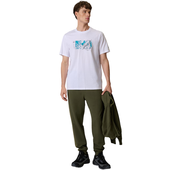 Koszulka męska 4F M2823 biała 4FWSS26TTSHM2823 10S