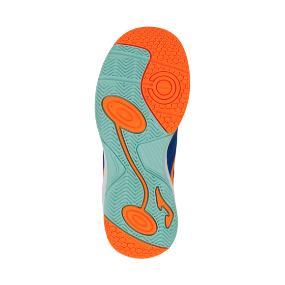 Buty piłkarskie dla dzieci Joma Toledo Indoor 2604 niebieskie TOJW2604IN