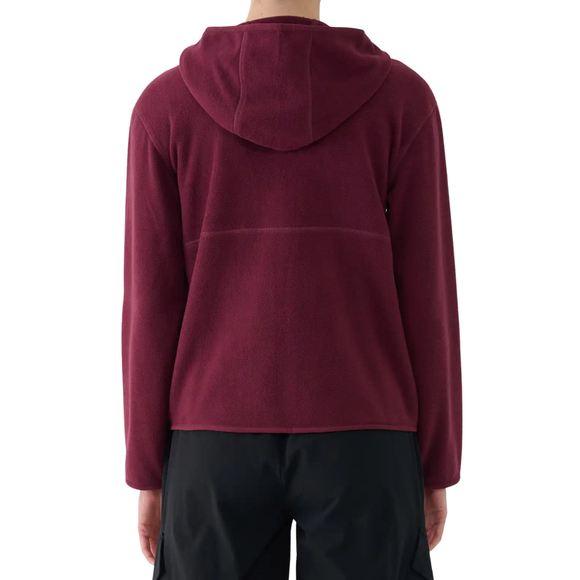 Bluza polarowa damska 4F F355 burgund 4FWAW25TFLEF355 60S