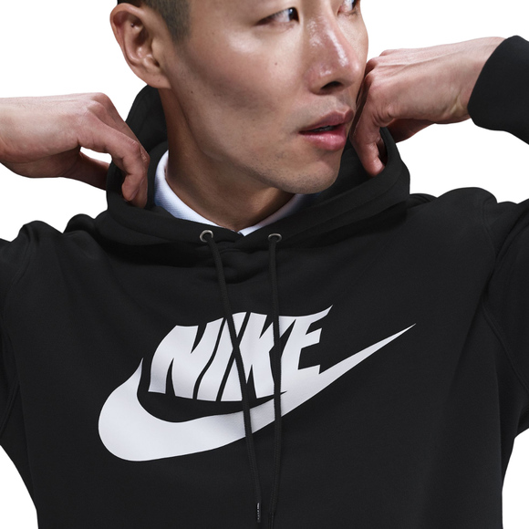 Bluza męska Nike Club BB PO Hoodie czarna FN3868 010