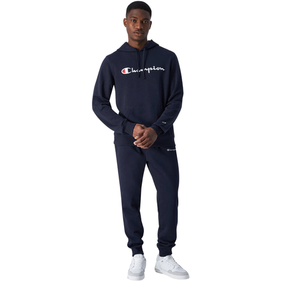 Bluza męska Champion Hooded Sweatshirt granatowa 220726 BS501