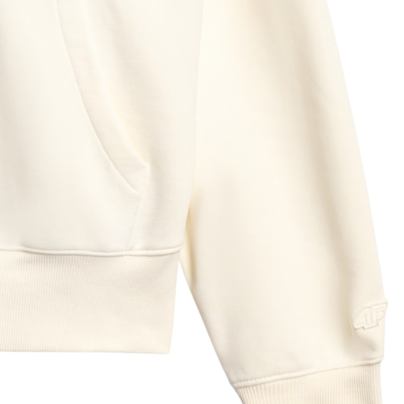 Bluza damska 4F F1887 kremowa 4FWAW25TSWSF1887 12S