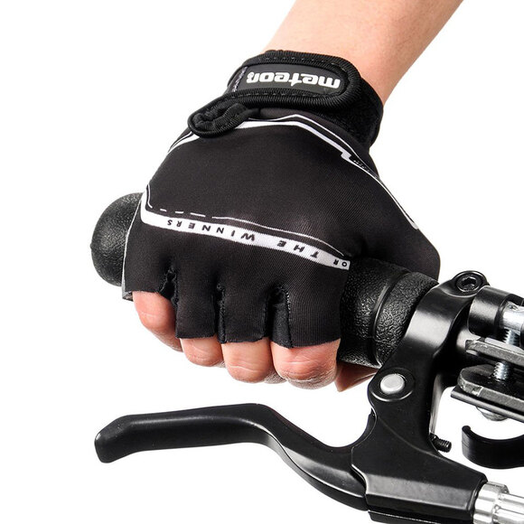 Rękawiczki rowerowe dla dzieci Meteor Racing Jr 23386-23387-23388