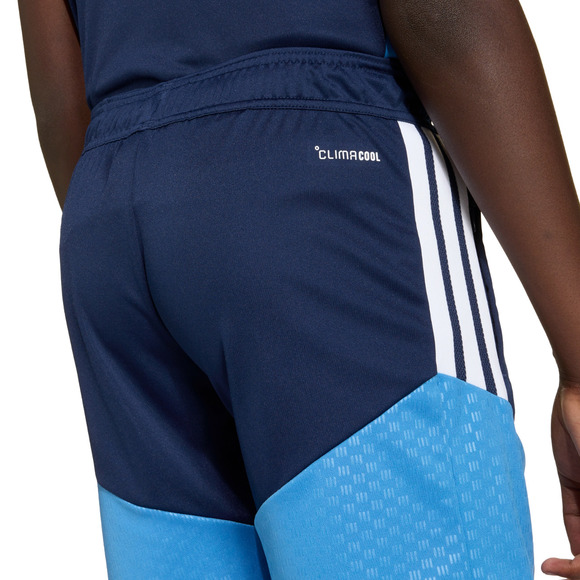 Spodenki dla dzieci adidas Tiro 26 Competition Training granatowo-błękitne JL8917