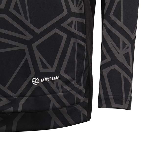 Koszulka bramkarska dla dzieci adidas Condivo 22 Long Sleeve Jersey czarna HB1643