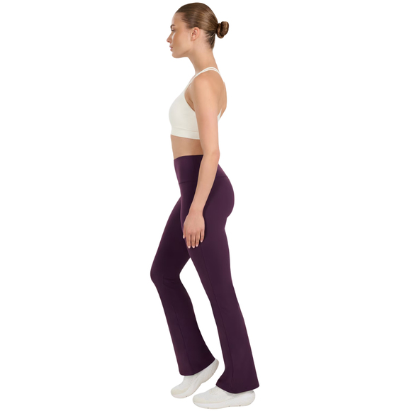 Legginsy damskie 4F CAS F1195 ciemny fiolet 4FWAW25TTROF1195 50S