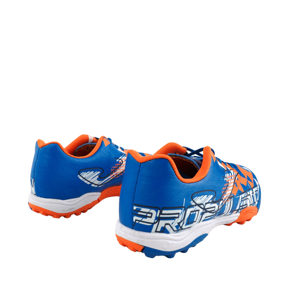 Buty piłkarskie dla dzieci Joma Maxima Propulsion TF niebiesko-pomarańczowe PRJW2305TF