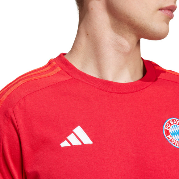 Koszulka męska adidas FC Bayern Munich Dna Tee czerwona IT4143