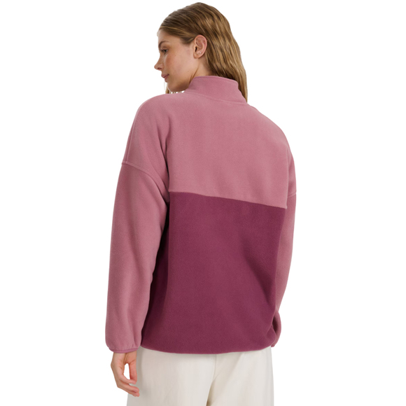 Bluza polarowa damska 4F F421 ciemny róż 4FWAW25TFLEF421 53S