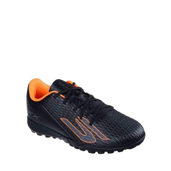 Buty piłkarskie dla dzieci Skechers SKX_2 czarno-pomarańczowe 252164L