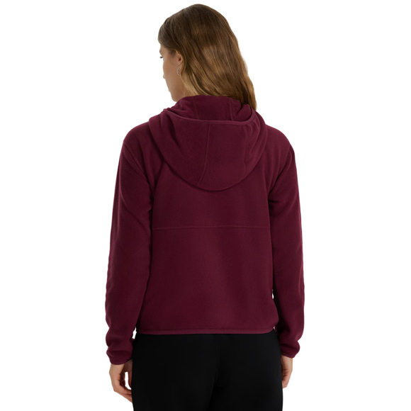 Bluza polarowa damska 4F F355 burgund 4FWAW25TFLEF355 60S