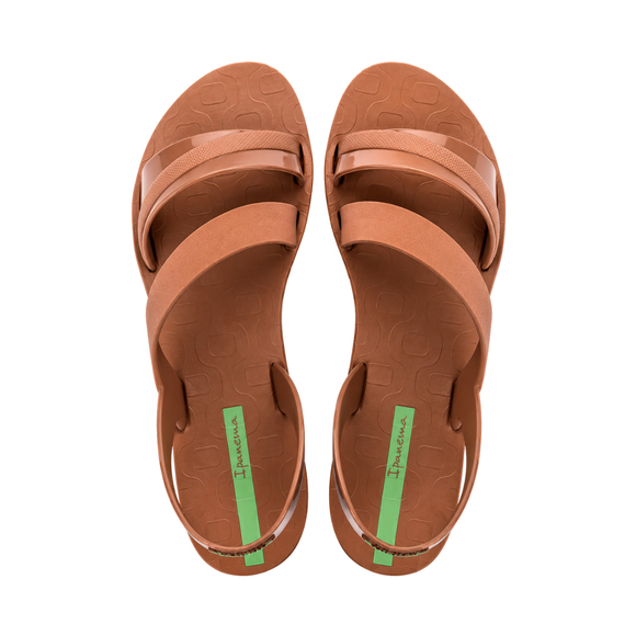 Sandały damskie Ipanema Vibrant Sand brązowe 83767-BP935