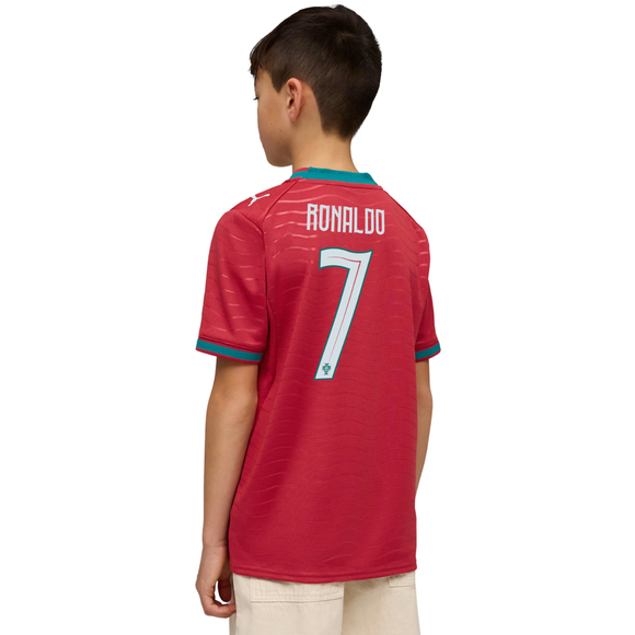 Koszulka dla dzieci Puma Portugalia FPF Home Jersey Replica 788144 77
