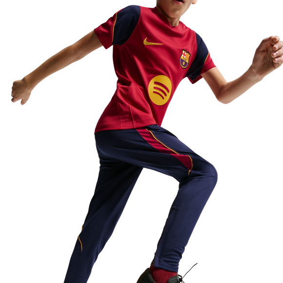 Spodnie dla dzieci Nike FC Barcelona Strike granatowe II2809 498