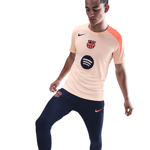 Koszulka męska Nike FC Barcelona Strike Third pomarańczowa HM3344 808
