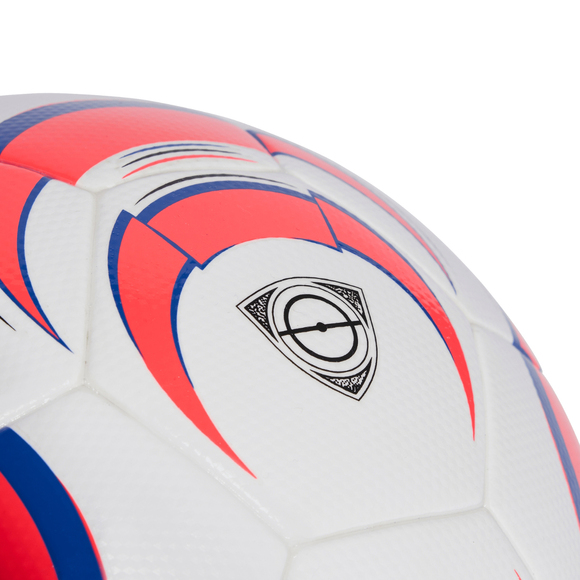 Piłka nożna adidas Tiro League J290 biało-pomarańczowa JW1527