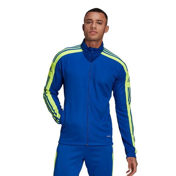 Bluza męska adidas Squadra 21 Training niebiesko-zielona GP6466