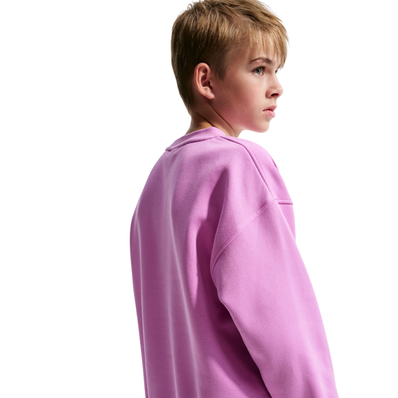 Bluza dla dzieci Nike Sportswear Club Fleece różowa FD2923 503