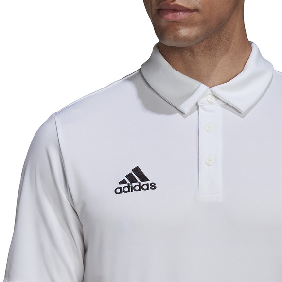 Koszulka męska adidas Entrada 22 Polo biała HC5067