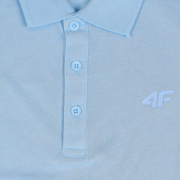 Koszulka męska 4F M0948 jasnoniebieska 4FWSS26TPTSM0948 34S