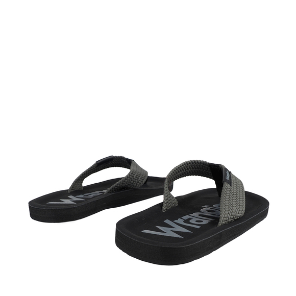 Klapki męskie Wrangler Zane Flipflop czarno-szare 20261061 10I