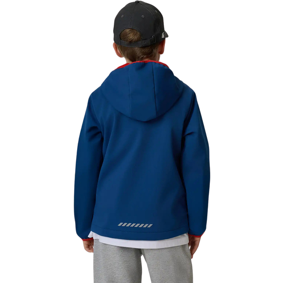 Kurtka dla chłopca 4F softshell M598 ciemny granat 4FJWAW26TSOFM598 30S