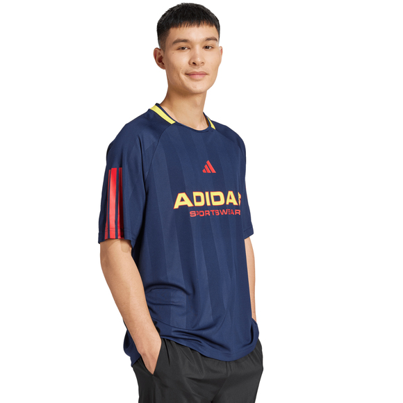 Koszulka męska adidas House of Tiro Jersey granatowa KB5571