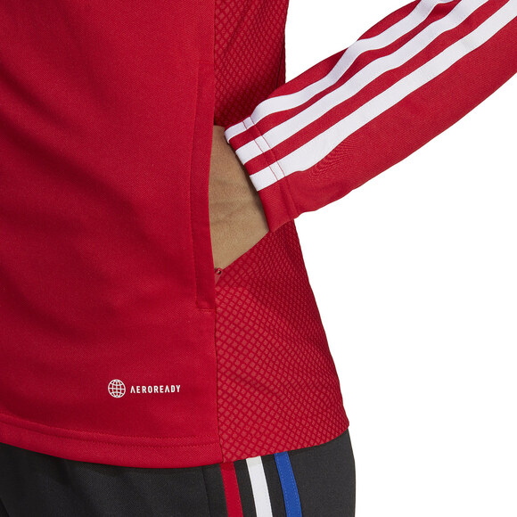 Bluza damska adidas Tiro 23 League Training czerwona HS3512