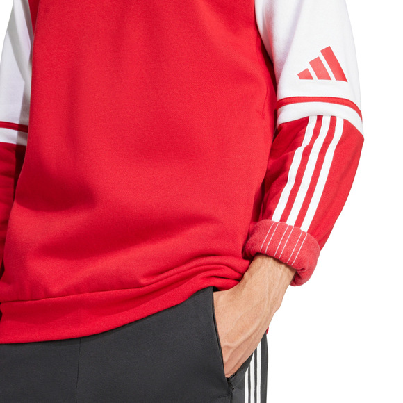 Bluza męska adidas Squadra 25 Sweat Hoody czerwona JD2973